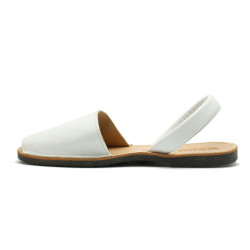 Avarcas para hombre cow blanco - Menorkina