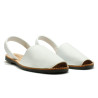 Avarcas para mujer cow blanco - Menorkina