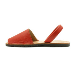 Avarcas for women cow pomodoro - Menorkina